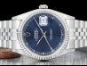 Rolex Datejust 36 Blu Jubilee Blue Jeans Dial - Double Dial  Watch  16234 